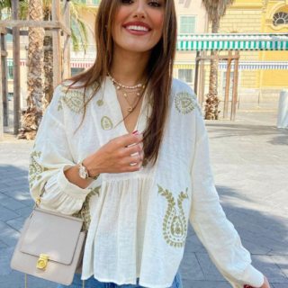 Blouse Boheme blanc Chic