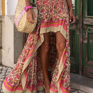 Jupe Longue Boheme Originale orange