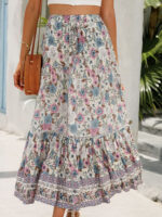 Jupe Longue Floral au Style Boheme