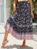 Jupe Longue Style Bleu Nuit Boheme