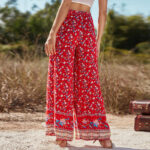 Pantalon Femme Style Boheme derriere