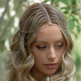 Bijoux de Cheveux Mariage Boheme