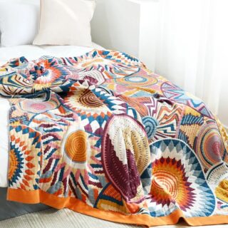 Couverture Boho lit