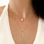 Multiple Colliers Fantaisie Dores a Pendentifs produit