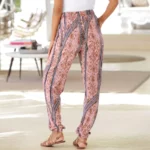Pantalon Boheme Taille Haute devant
