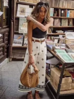 Pantalon Boheme en Lin femme