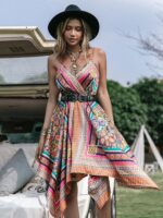 Robe Boheme Coachella devant