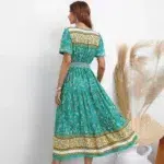 Robe Longue Style Boheme derriere