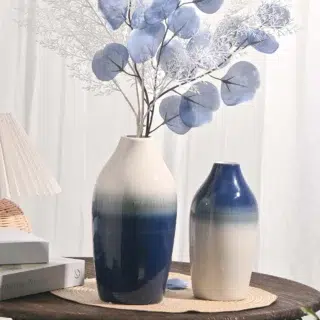 Vase Bleu et Blanc