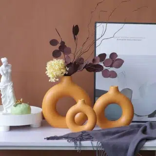 Vase Orange Vintage