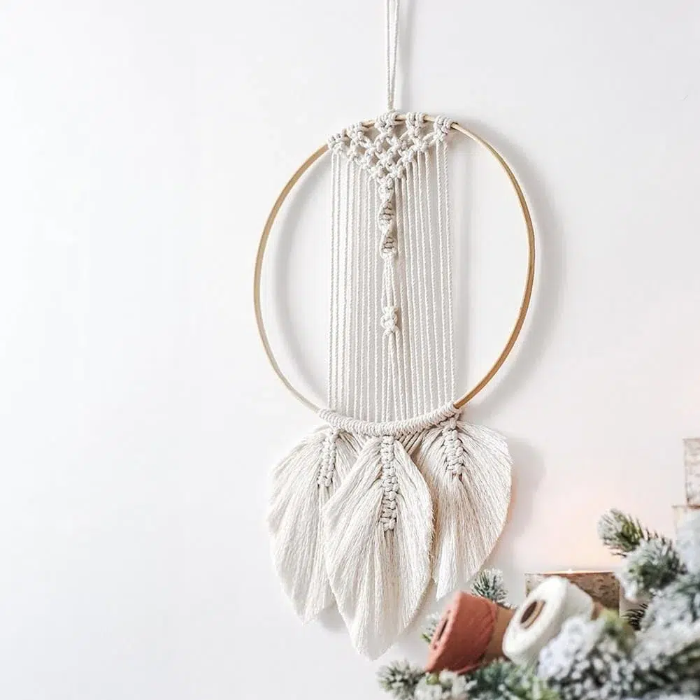 Attrape rêve crochet macramé - La boutique bohème