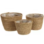 CACHE POT OSIER FIBRE NATURELLE tailles