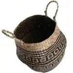 CACHE POT OSIER PANIER DECO interieur