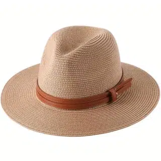 CHAPEAU DE PAILLE BEIGE HOMME