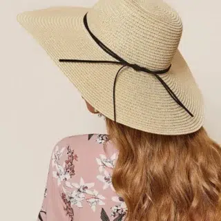 CHAPEAU PAILLE BOHEME