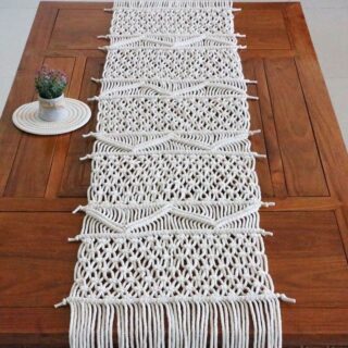 Chemin de table mariage boheme