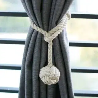 Embrasse corde pour rideau simple