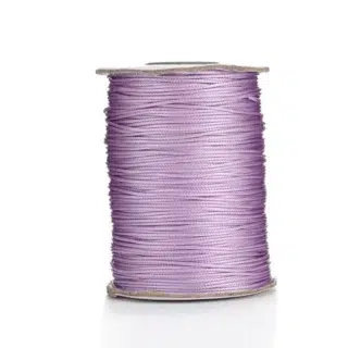 Fil cire Linhasita violet 1mm pour 20m lilas