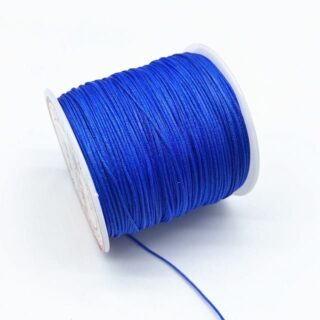 Fil en nylon tresse bleu 0 8 mm pour 100m bleu