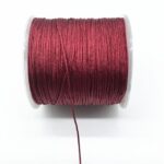 Fil en nylon tresse rouge 0 8 mm pour 100m rouge bordeaux