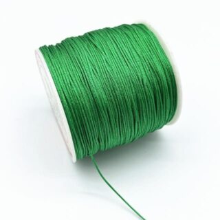 Fil en nylon tresse vert 0 8 mm pour 100m vert irlandais