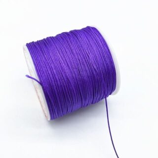 Fil en nylon tresse violet 0 8 mm pour 100m violet