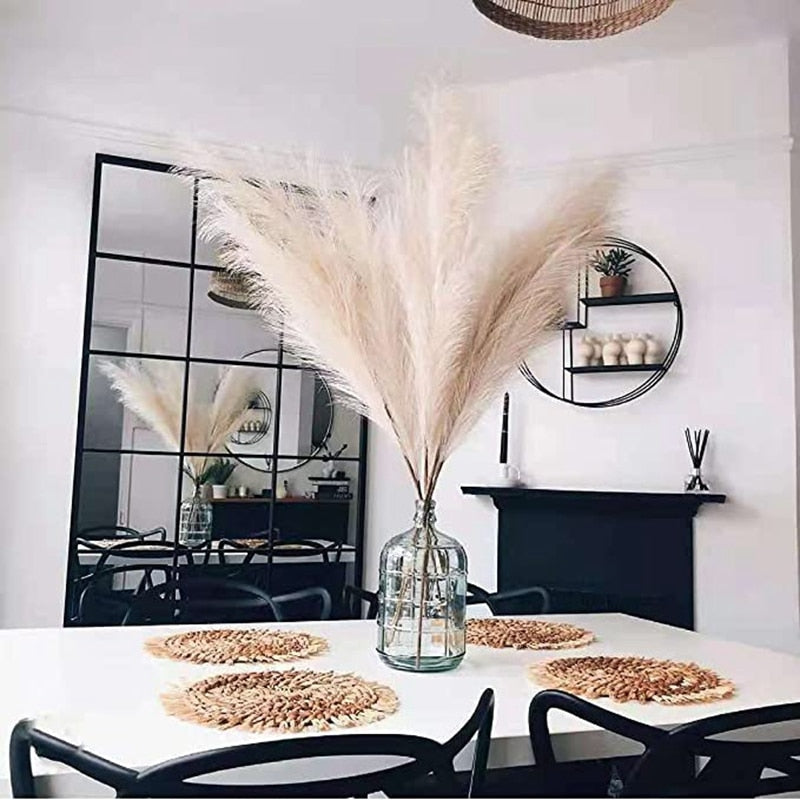 Fleurs Séchées de Pampa – 5 Tiges de 80 cm - La boutique bohème