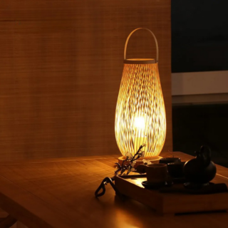 Lampe Boheme en Bambou