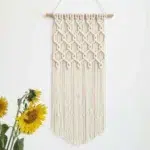 Macrame mural long ludivine