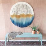 Macrame mural rond alisson
