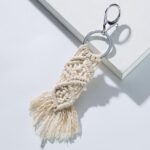Porte cle macrame simple 3