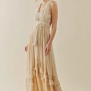 Robe Champetre Boheme beige
