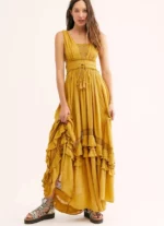 Robe Champetre Boheme jaune