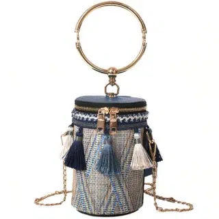 SAC A MAIN PAILLE STYLE BOHEME