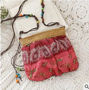Sac Bandouliere Hippie Chic rouge