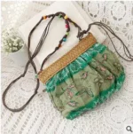 Sac Bandouliere Hippie Chic vert