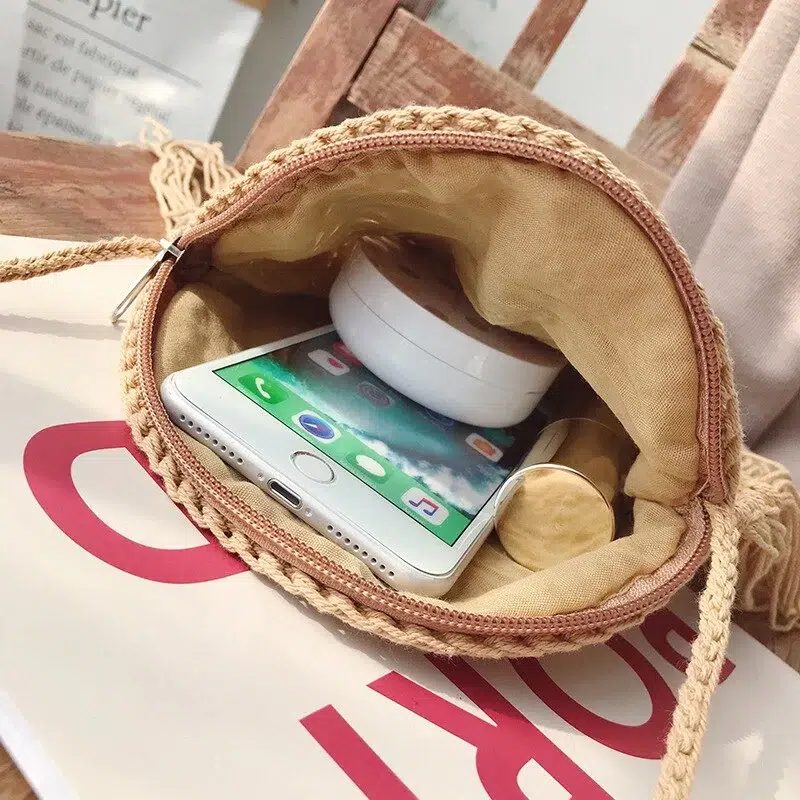 Sac à frange bohème en corde La boutique bohème