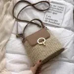 Sac a main boheme chic marron