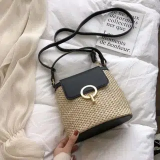 Sac a main boheme chic noir