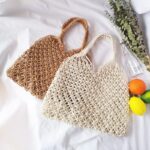 Sac filet en macrame ensemble