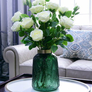 Vase Vert Transparent